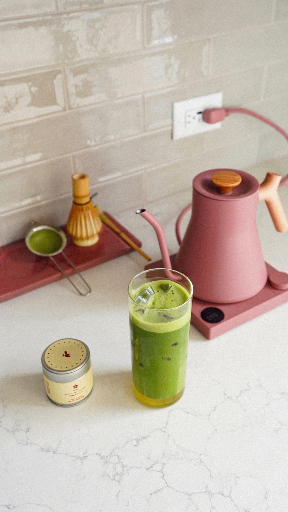 made an iced matcha latte today with califia farms barista blend oat milk and some agave. 10/10. also been loving Nami Matcha’s new kana matcha :) 

use my code ‘AMANIRAKEIA’ on Nami Matcha’s website for 15% off your first order! 

#LTKdayinmylife #LTKfoodie