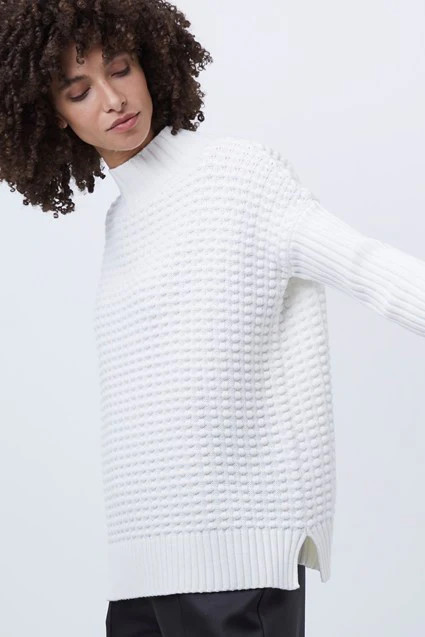 Mozart Popcorn High Neck Sweater | French Connection (US)