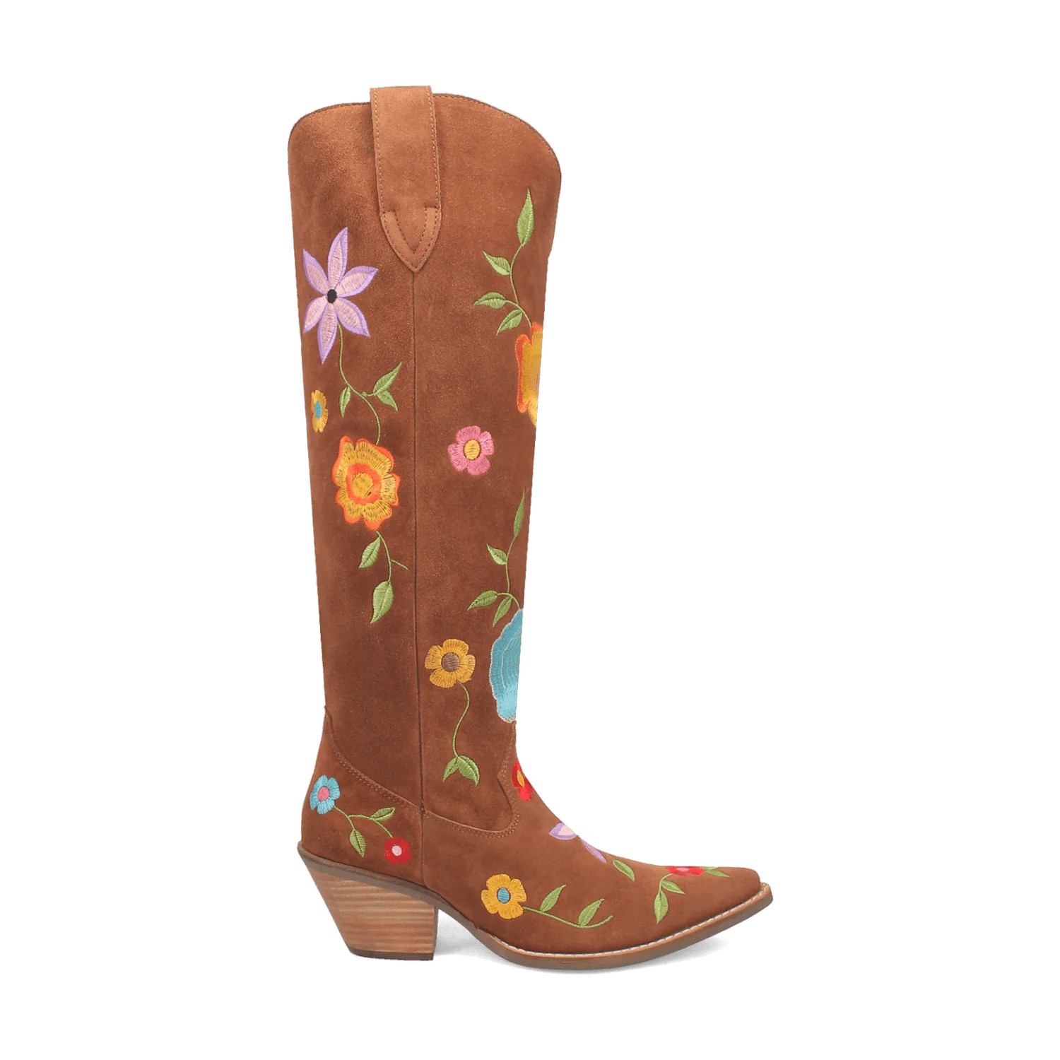 FLOWER POWER SUEDE BOOT | Dingo1969