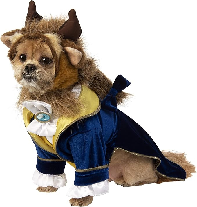 Disney's Beauty & The Beast: Beast Pet Costume for For Dogs or Cats by Rubies, XL | Amazon (US)