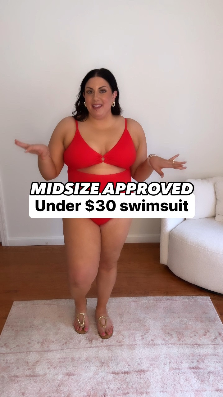 Wearing an XL in this $27 Walmart bathing suit and I love it sooo much! This would be such a cute look for a bachelorette or girls beach day! 

#LTKmidsize #LTKfindsunder50 #LTKstyletip