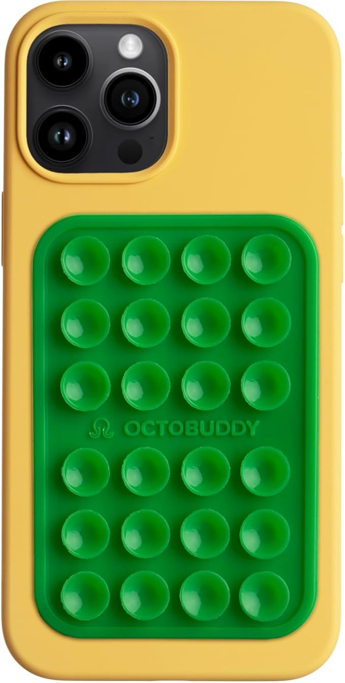 OCTOBUDDY Classic - Silicone Suction Phone Case Adhesive Mount - Hands-Free, Strong Grip Holder f... | Amazon (US)