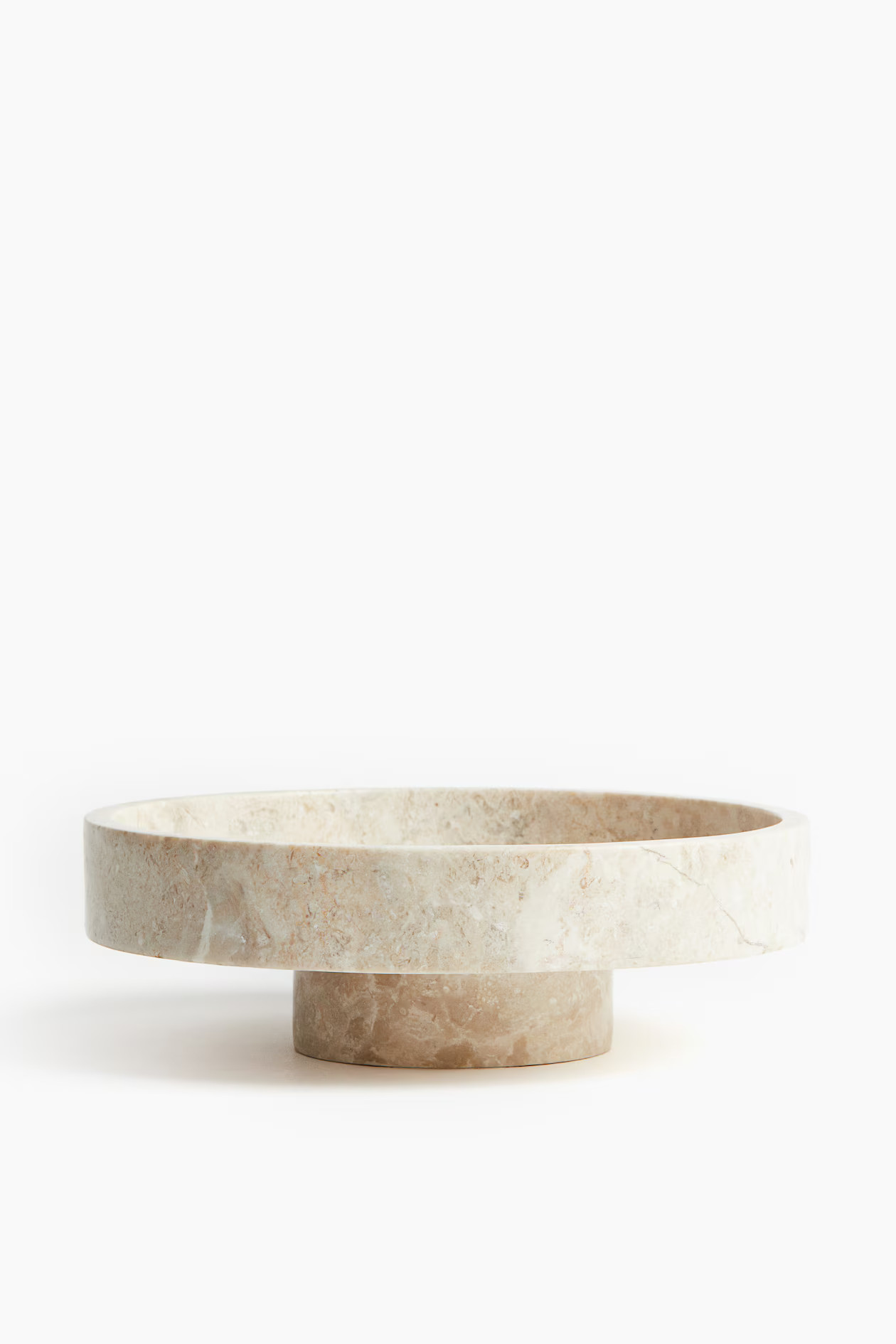 Footed marble serving bowl | H&M (UK, MY, IN, SG, PH, TW, HK)