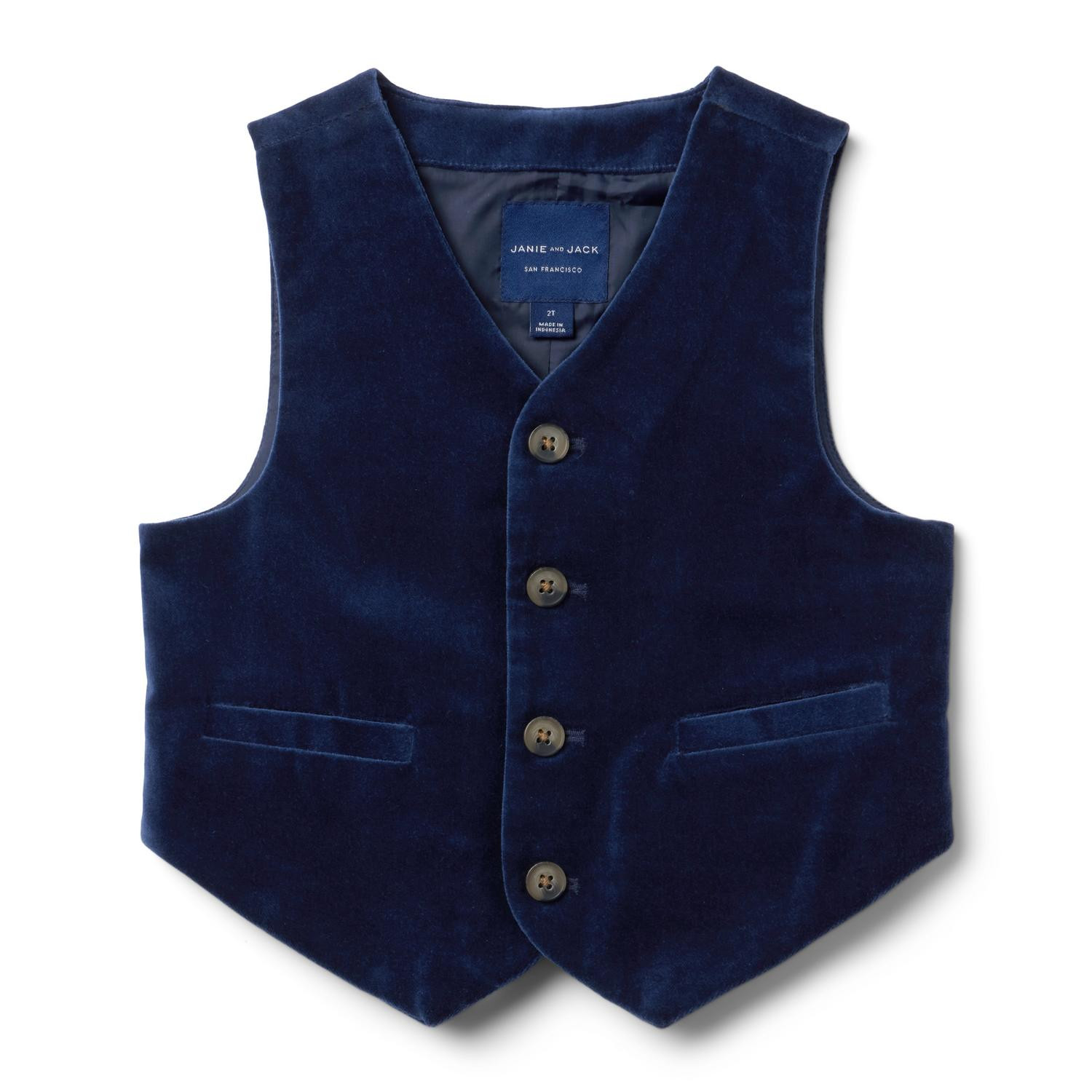 The Velvet Party Vest | Janie and Jack