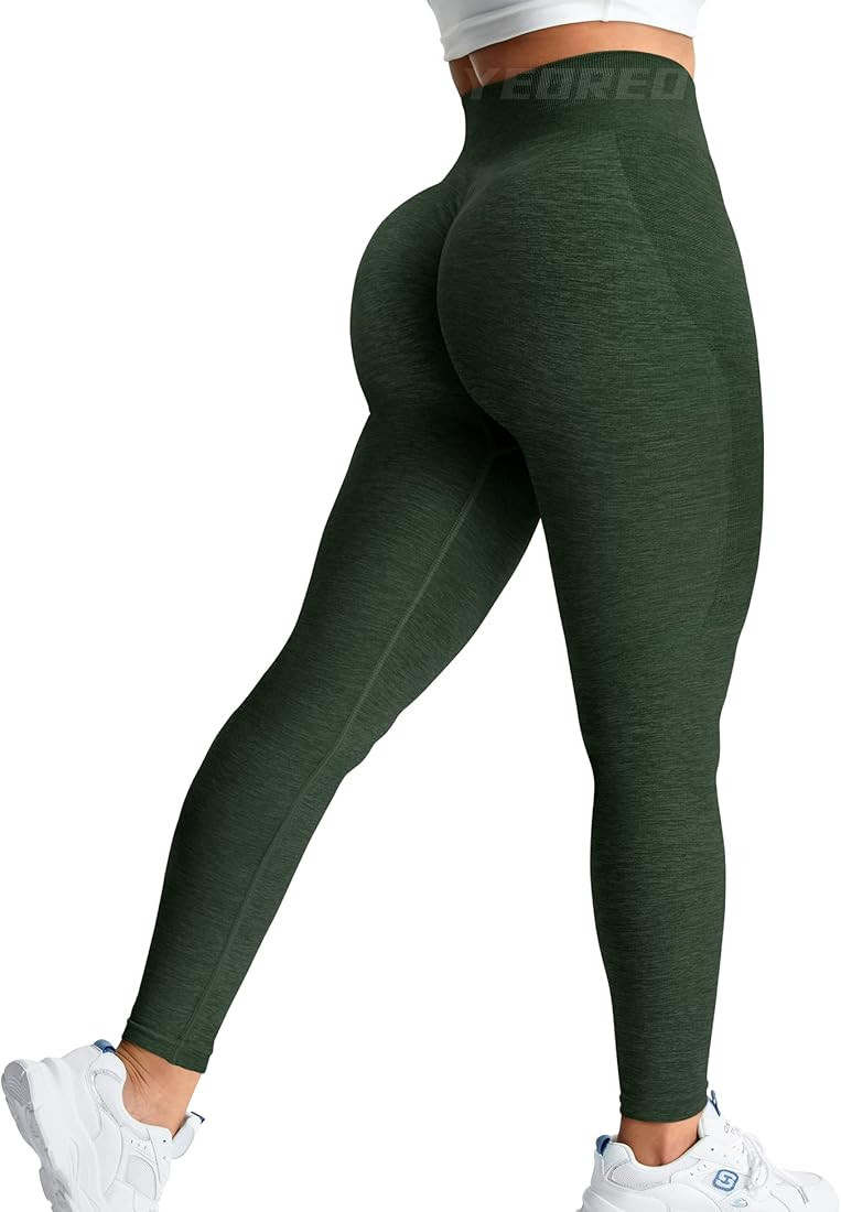 YEOREO Amplify Women's Seamless Scrunch Legging Workout Leggings for Women Butt Lift Tights Gym H... | Amazon (US)