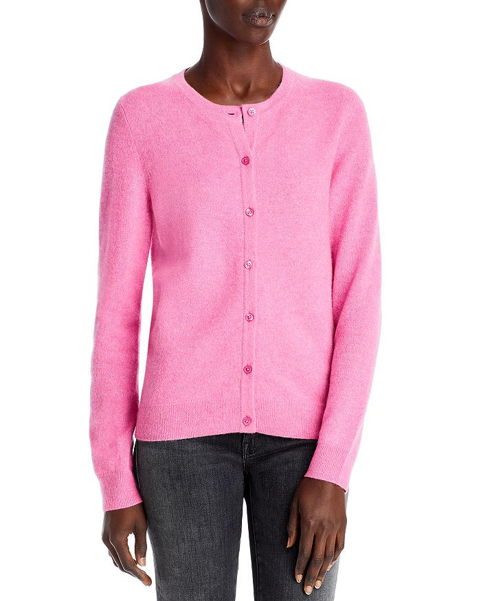 Crewneck Cashmere Cardigan - 100% Exclusive | Bloomingdale's (US)