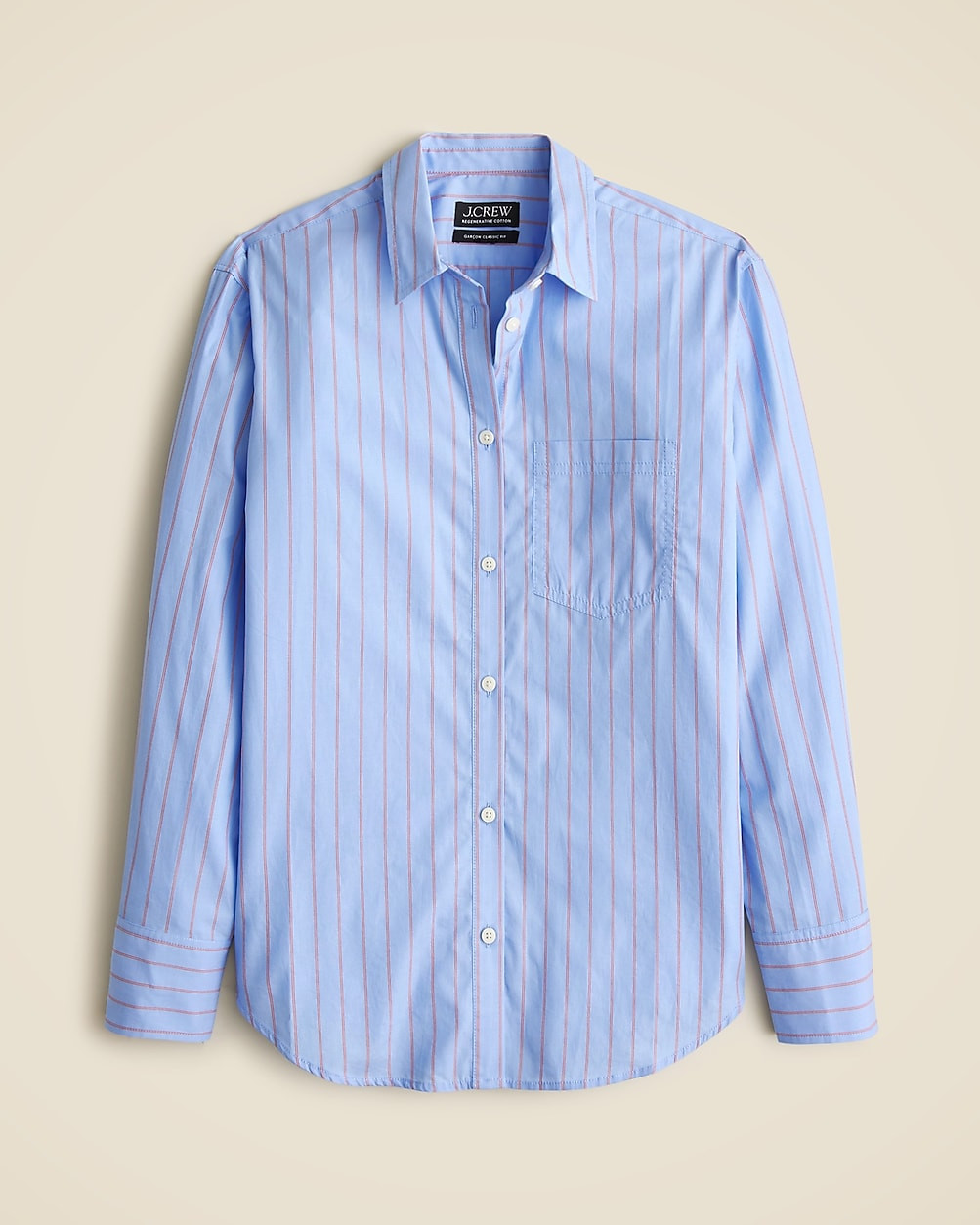 Garçon shirt in striped cotton poplin | J. Crew US