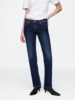Low Rise '90s Slim Straight Jeans | Gap (US)