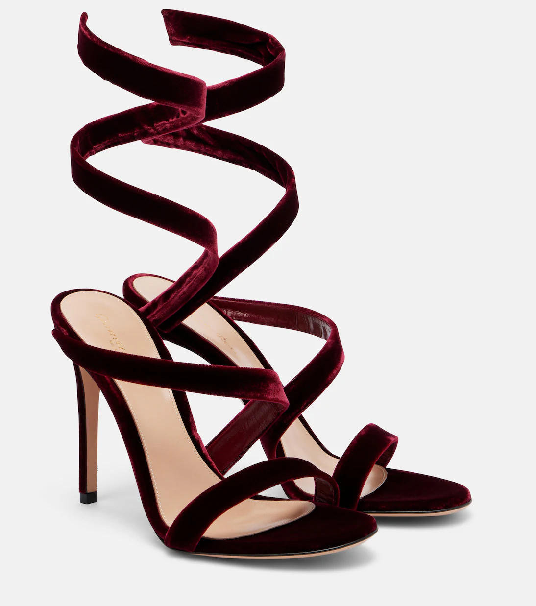 Opera 105 velvet sandals | Mytheresa (UK)