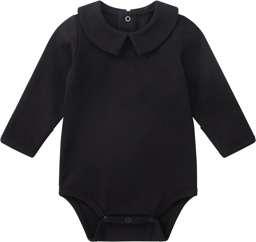 pureborn Baby Boys Girls Bodysuit Super Soft Cotton Romper 0-24 Months | Amazon (US)