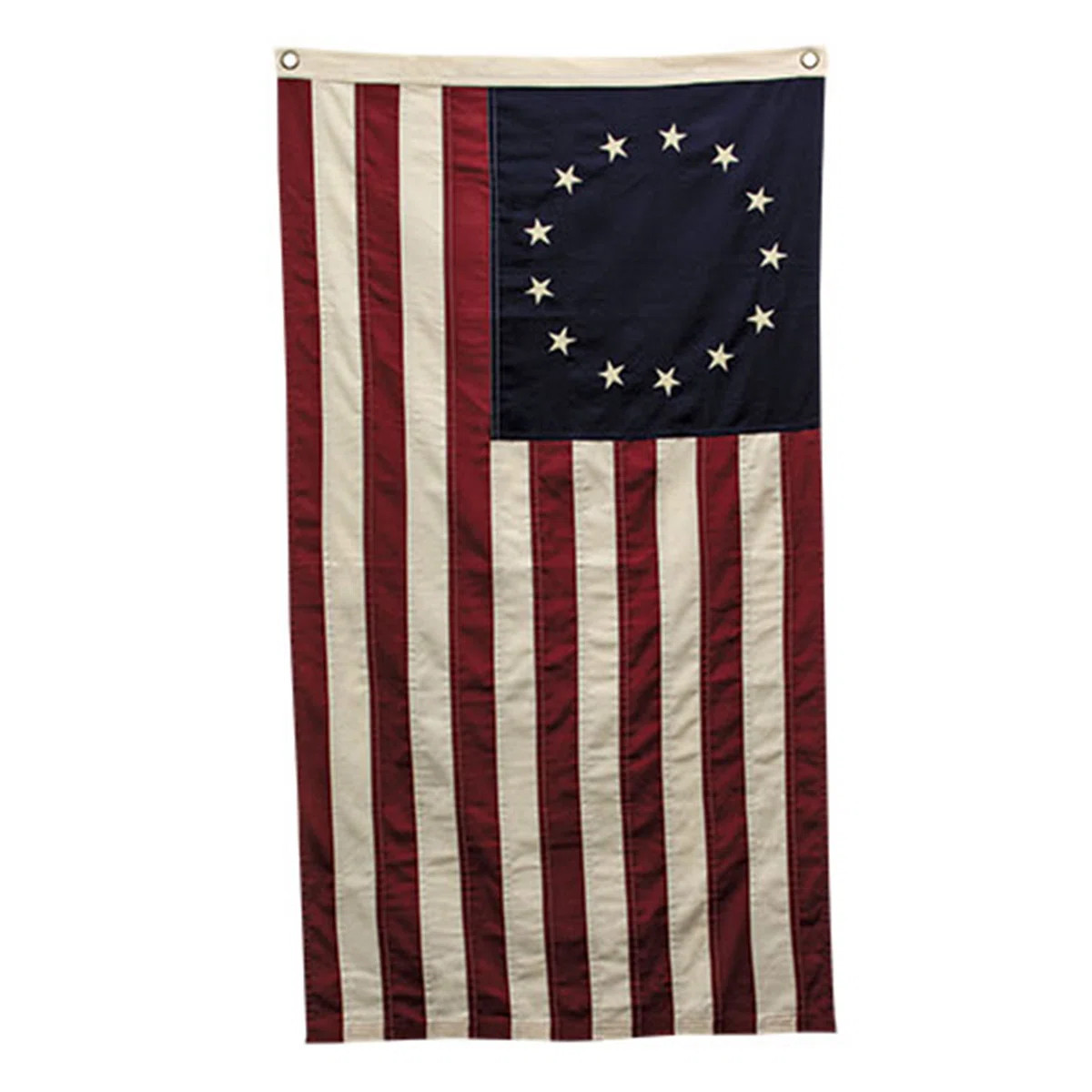 Natural Betsy Ross Flag, 32"x58" | Wayfair North America