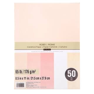 Roses 8.5" x 11" Cardstock Paper by Recollections™, 50 Sheets | Michaels Stores