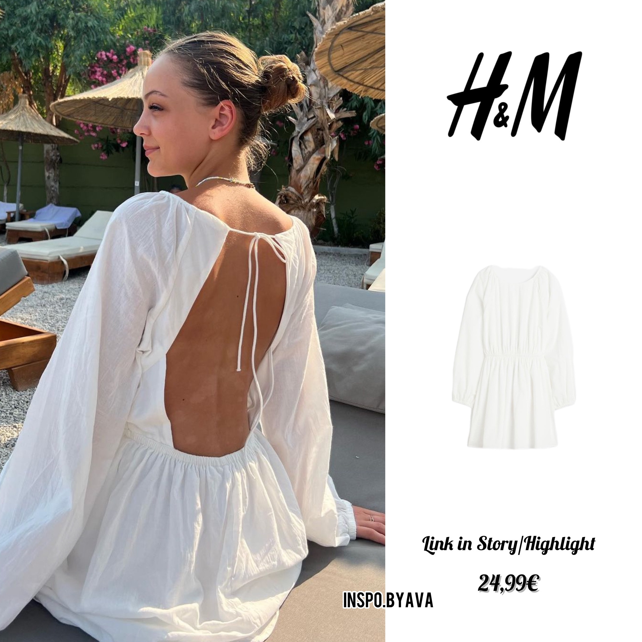 H&M dress ✨🤍☁️🦋
Obsessed!!!
Link is below⤵️

#LTKeurope #LTKunder50 #LTKbeauty