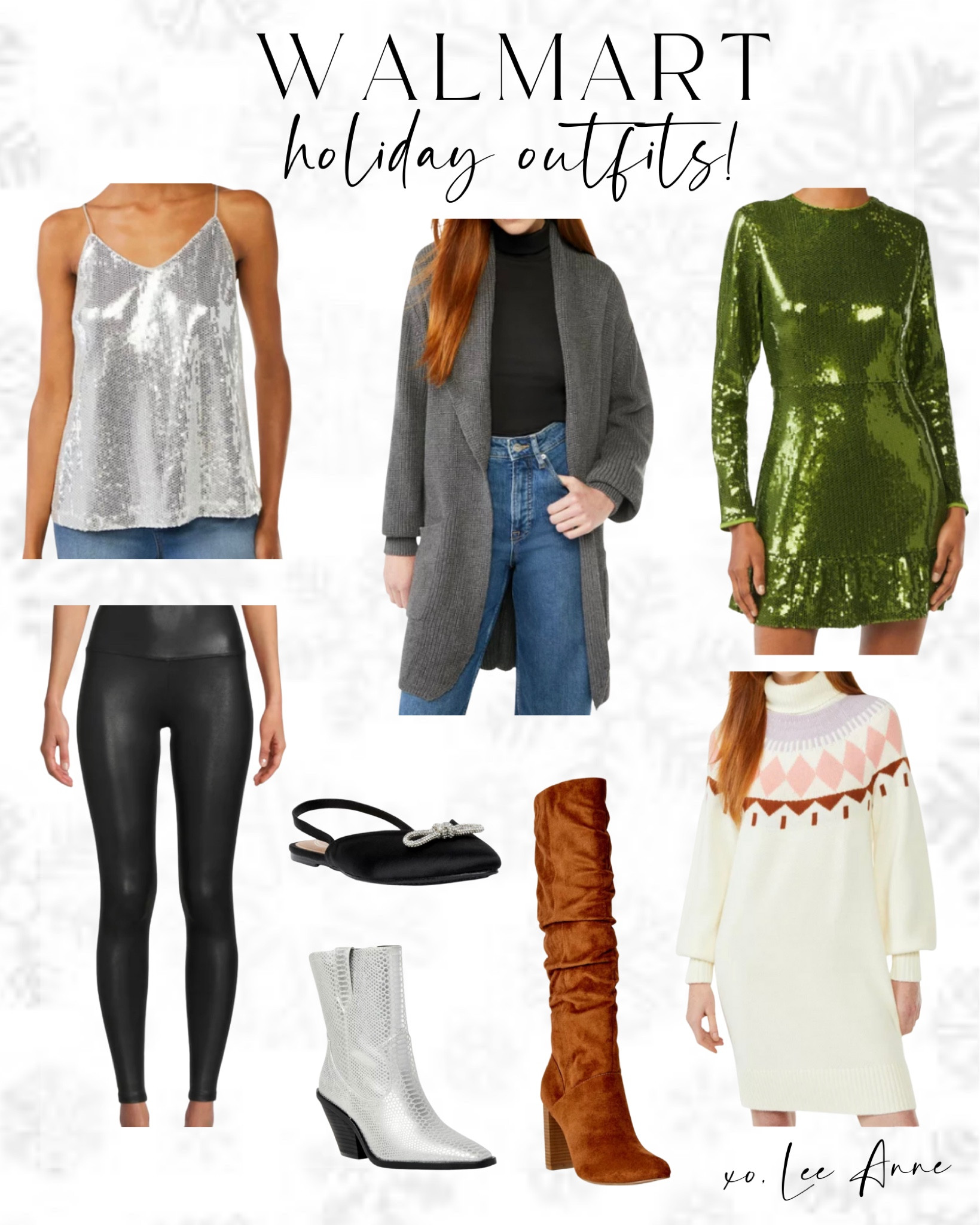Walmart has the best items for all your upcoming holiday parties! 
@walmartfashion
#walmartpartner
#walmartfashion


#LTKHoliday #LTKCyberweek #LTKGiftGuide