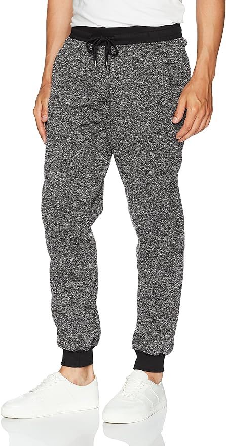 Southpole Men's Basic Fleece Marled Jogger Pant-Reg and Big & Tall Sizes | Amazon (US)