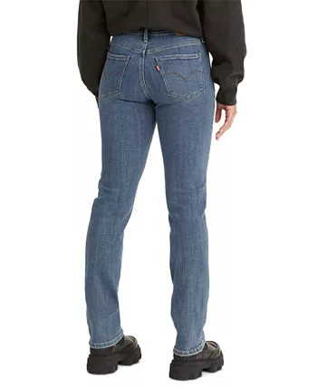 314 Shaping Slimming Straight Leg Mid Rise Jeans | Macy's