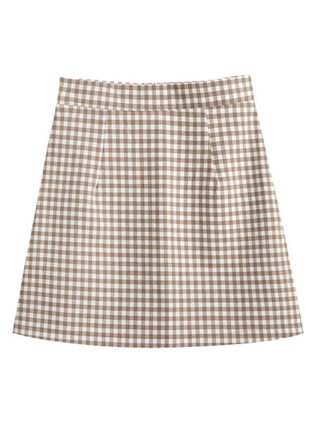 'Rose' Gingham Mini Skirt (4 Colors) | Goodnight Macaroon