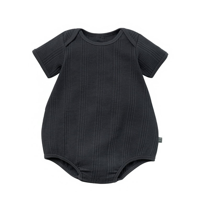 Modern Moments by Gerber Baby Neutral Organic Dumpling Romper, Sizes 0/3 Months - 24 Months | Walmart (US)
