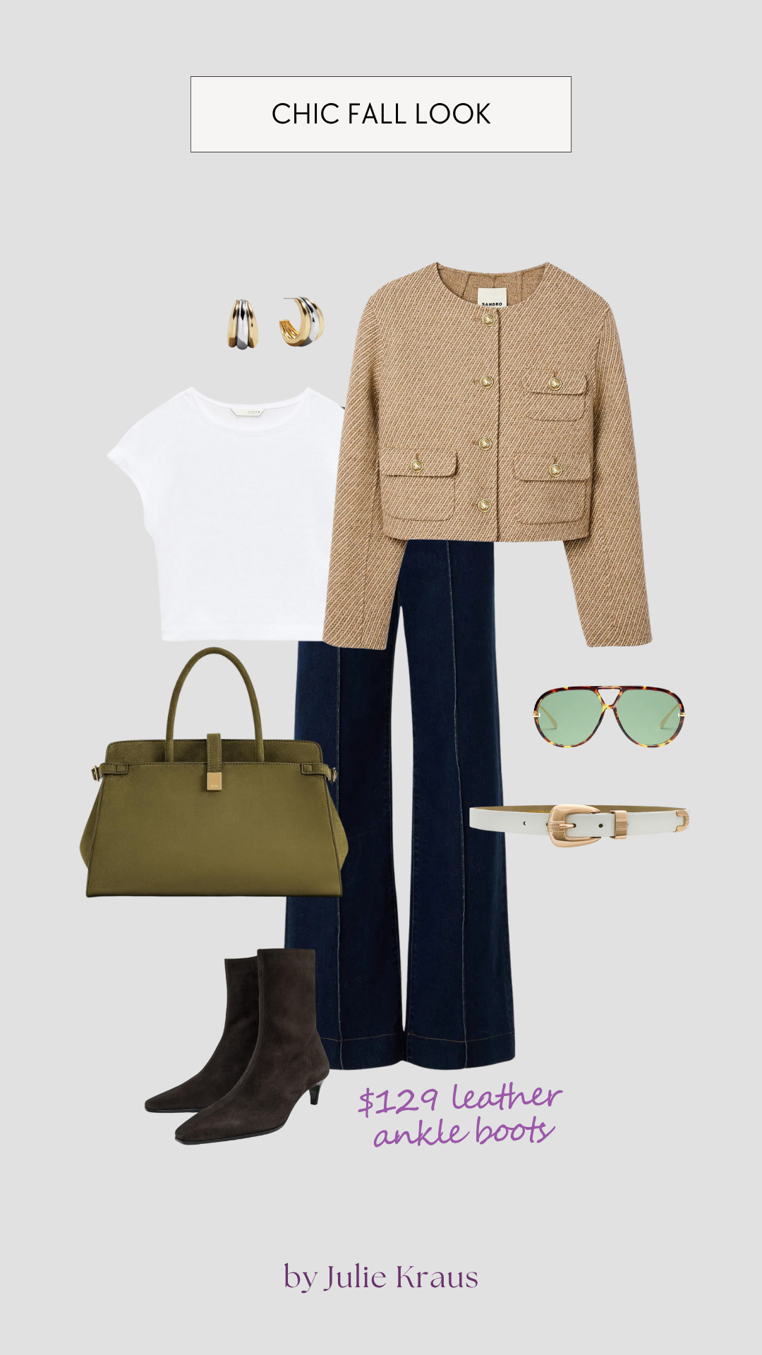 lady jacket outfit, fall jeans outfit, booties outfit, classic fall outfit, everyday chic fall style, autumn wardrobe inspiration, fall street style, easy fall look 

 #LTKStyleTip