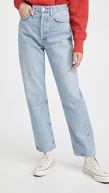 90's Mid Rise Loose Fit Jeans | Shopbop