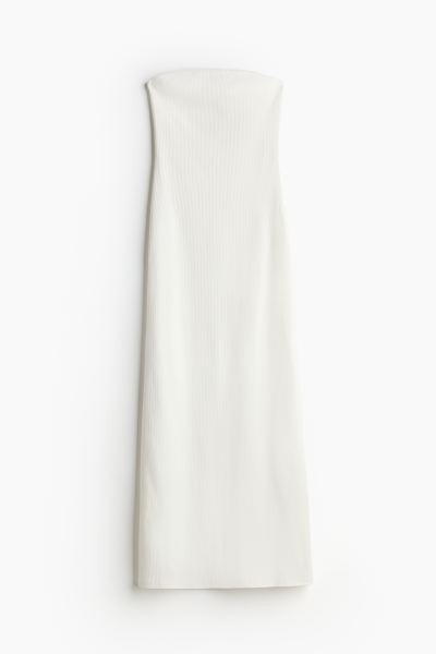 Ribbed bandeau dress | H&M (UK, MY, IN, SG, PH, TW, HK)