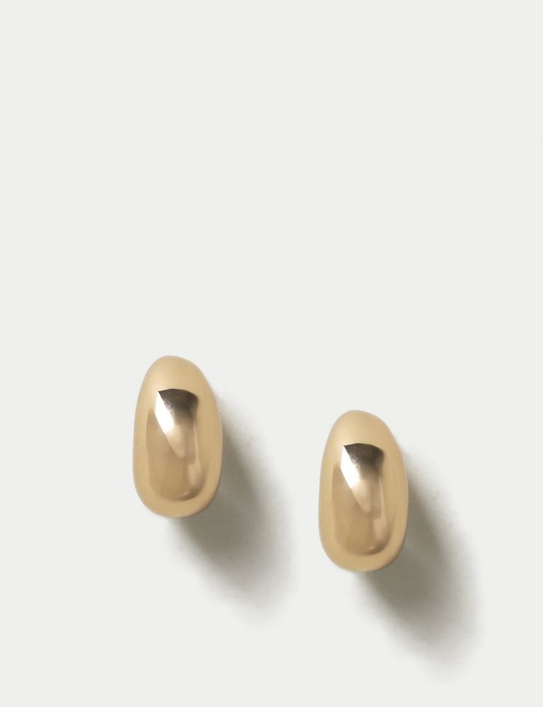 Autograph Gold Dome Hoop Earrings | Marks & Spencer (UK)