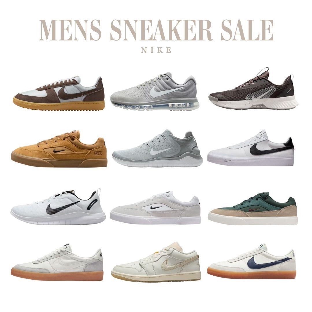 Men’s Nike sneakers are on sale now. Great everyday styles at lower prices.

#LTKOver40 #LTKSaleAlert #LTKmomlife