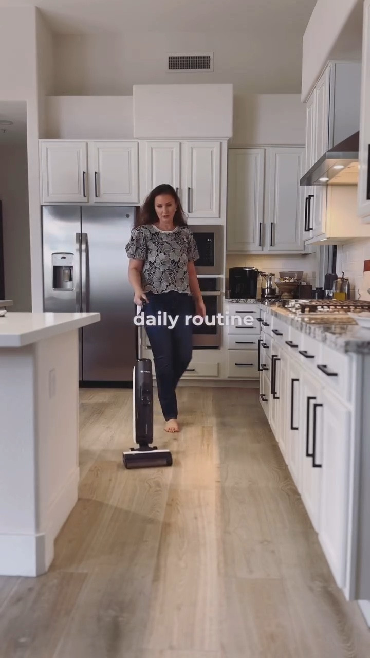 This is a serious post about serious daily routine - I wash my tile floors twice a day as I’ve got a cat and a baby crawler:) and my routine has never been easier as with the vacuum that vacuums AND washes the floor simultaneously. And it does the job perfectly every time with no excuse and no days off! Seriously if you have hard surface floors same as I do, this is your number one helper! Thank me later:) Comment for links and follow for more. See you! #aziquestyle #homestyling #homecleaning #myroutine #ltk #ltkhome #ltkgiftguide #perfectgift #walmart #walmartpartner #tineco

#LTKGiftGuide #LTKHome #LTKVideo