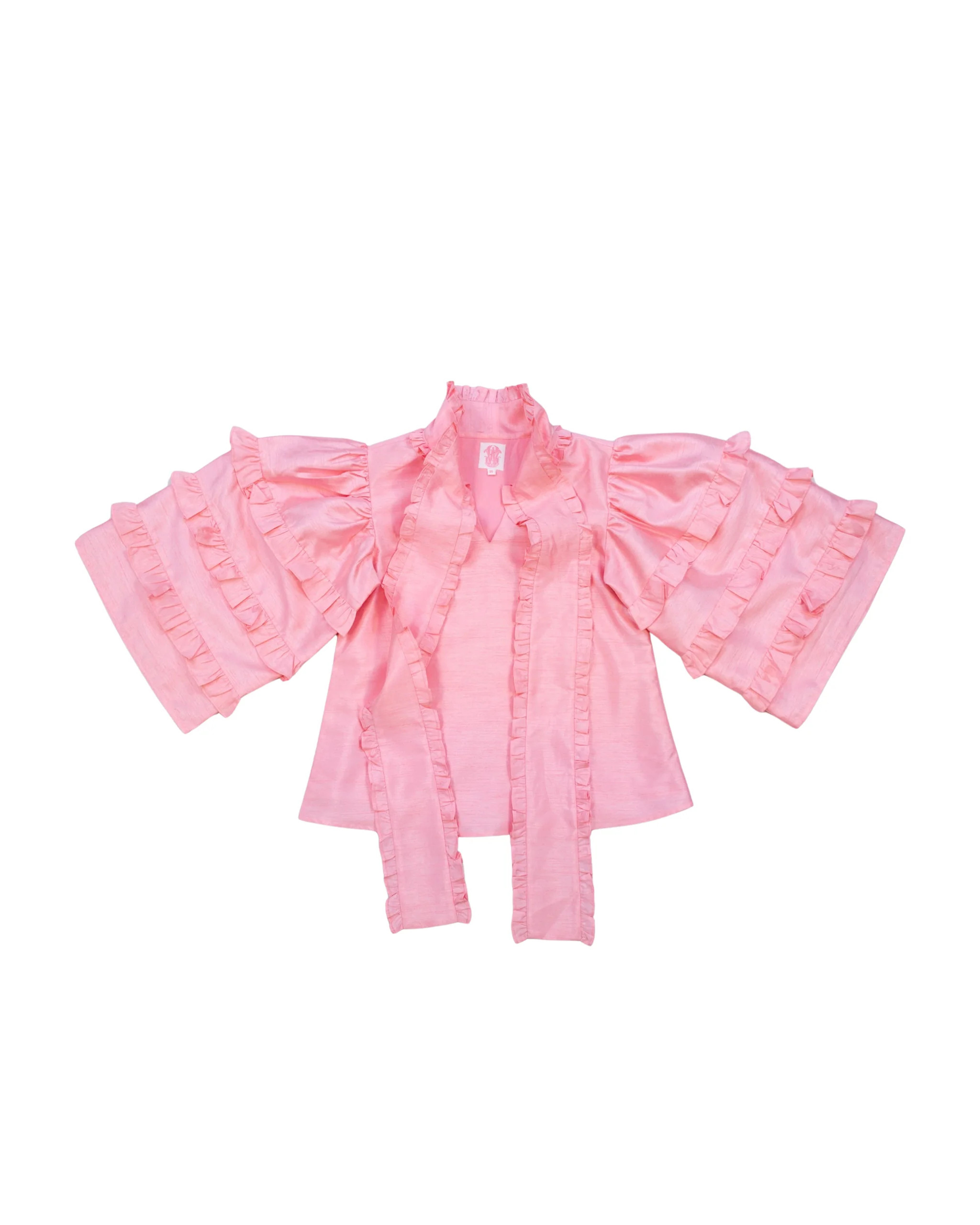 Josephine Top in candy pink | Elizabeth Wilson Designs