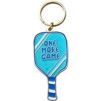 Pickleball Keychain Gifts For Dad Accessories Bag Tag Pickle Ball Women One More Game Paddle | Etsy (US)