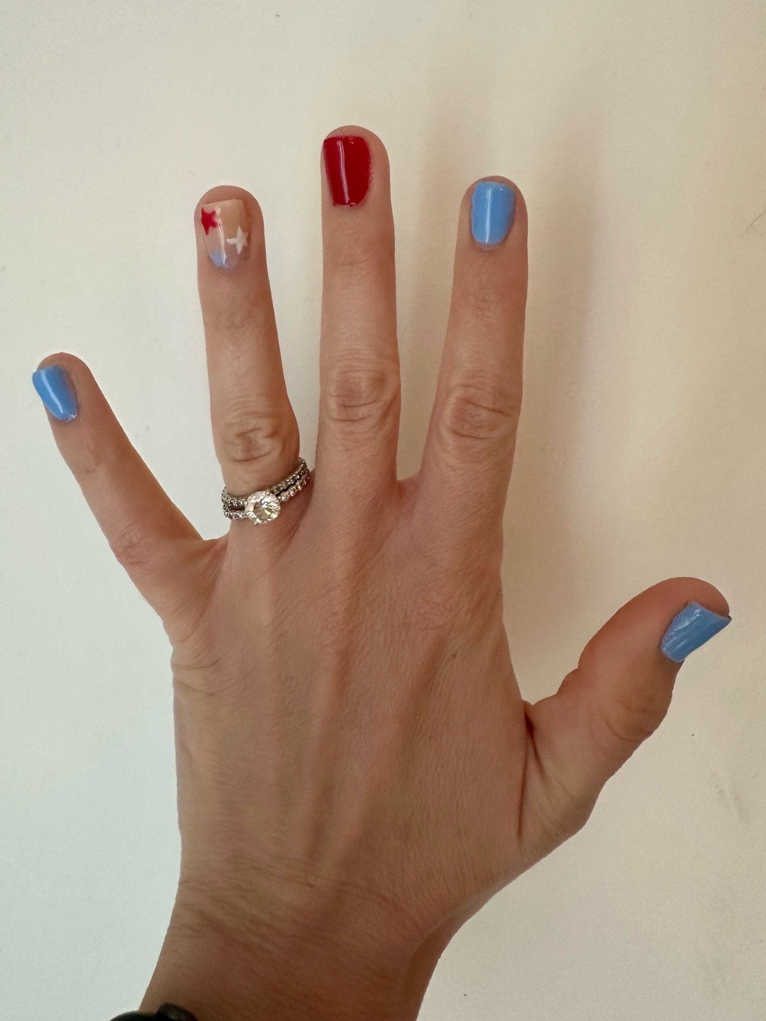 4th of July nails

Red: Aimeili 064
White: beetles a219
Blue: beetles b329
Nude: beetles b074

Summer nails, red nails, blue nails, nude nails, nail art, gel nails, diy nails, Amazon, at home nails 

#LTKStyleTip #LTKBeauty #LTKFindsUnder50