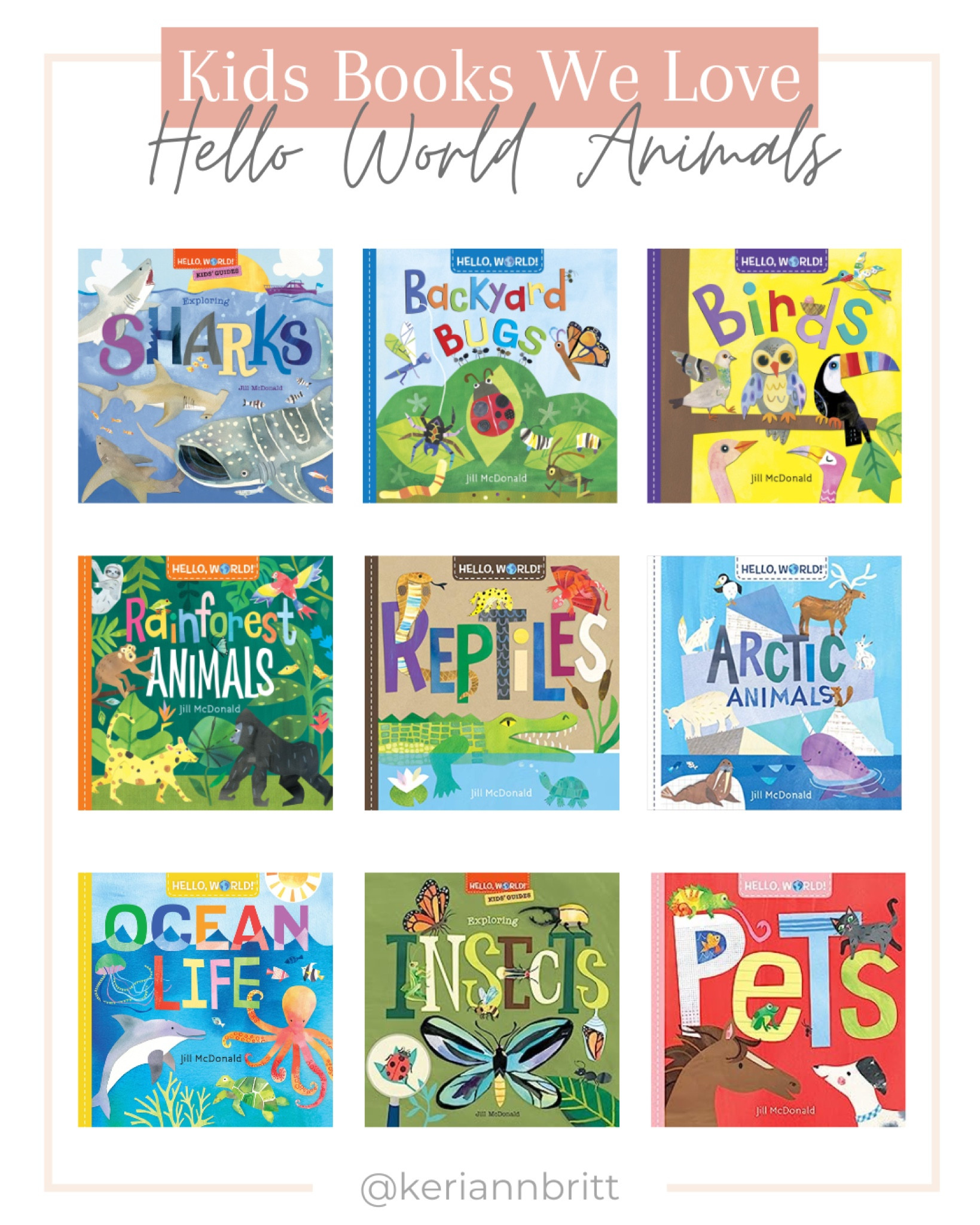 Hello World Animal Books

Board books / kids books / educational books / toddler books / book series 

#LTKbaby #LTKkids