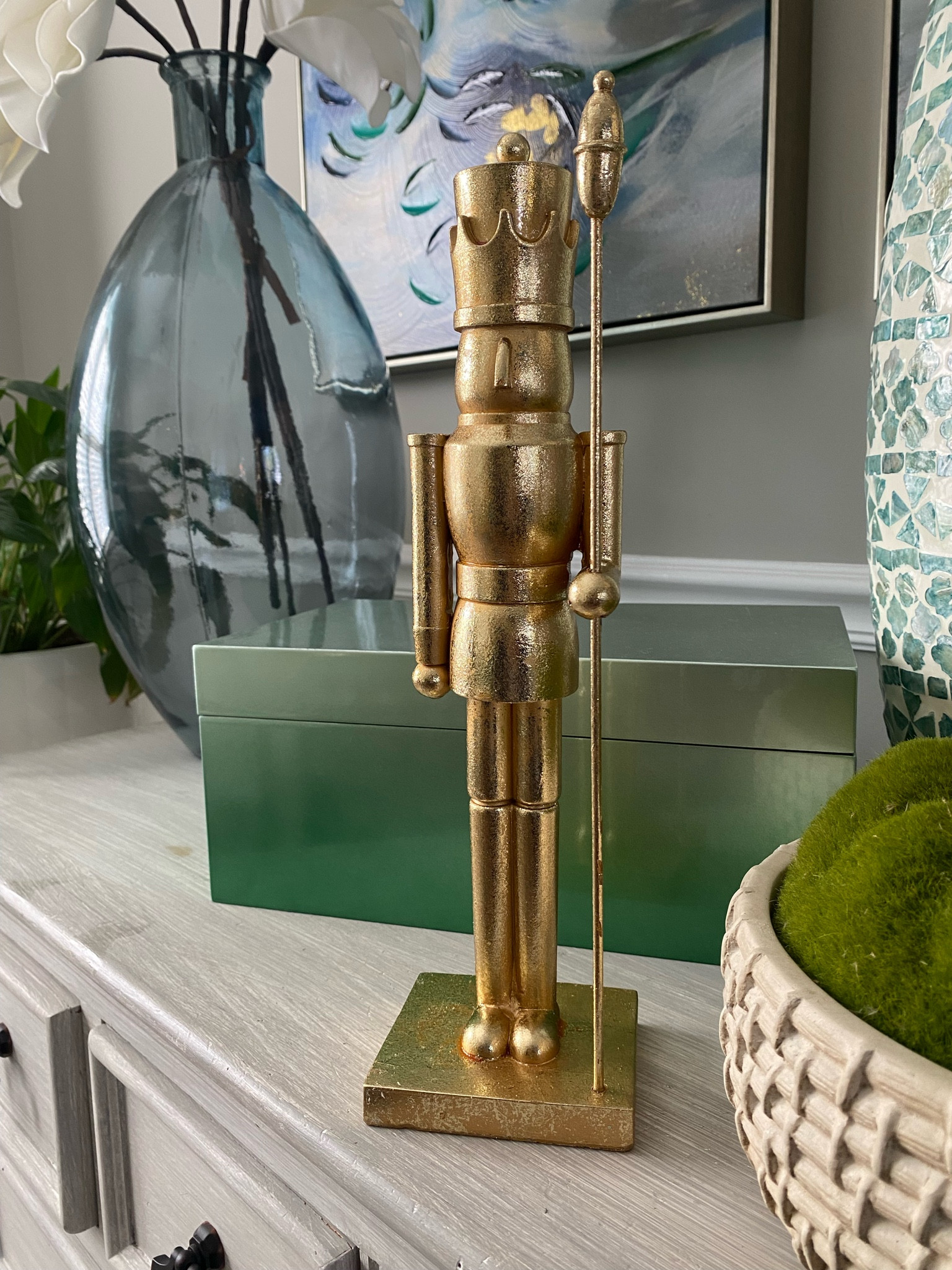 Christmas decor! Gold nutcracker $12.99

#LTKhome #LTKHoliday #LTKHolidaySale