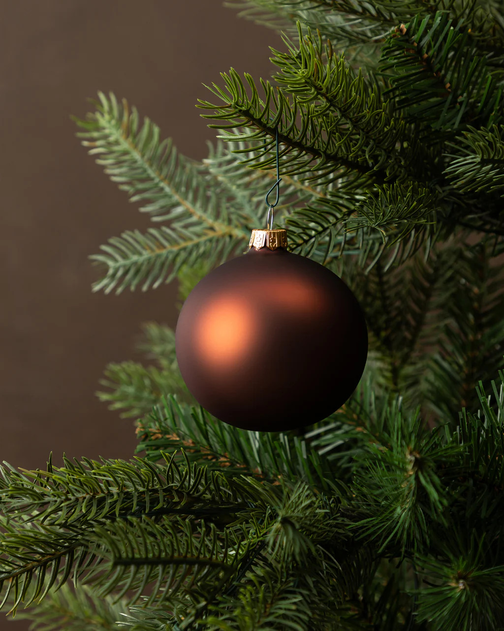 Espresso Glass Ornaments (Set of 6) | McGee & Co.