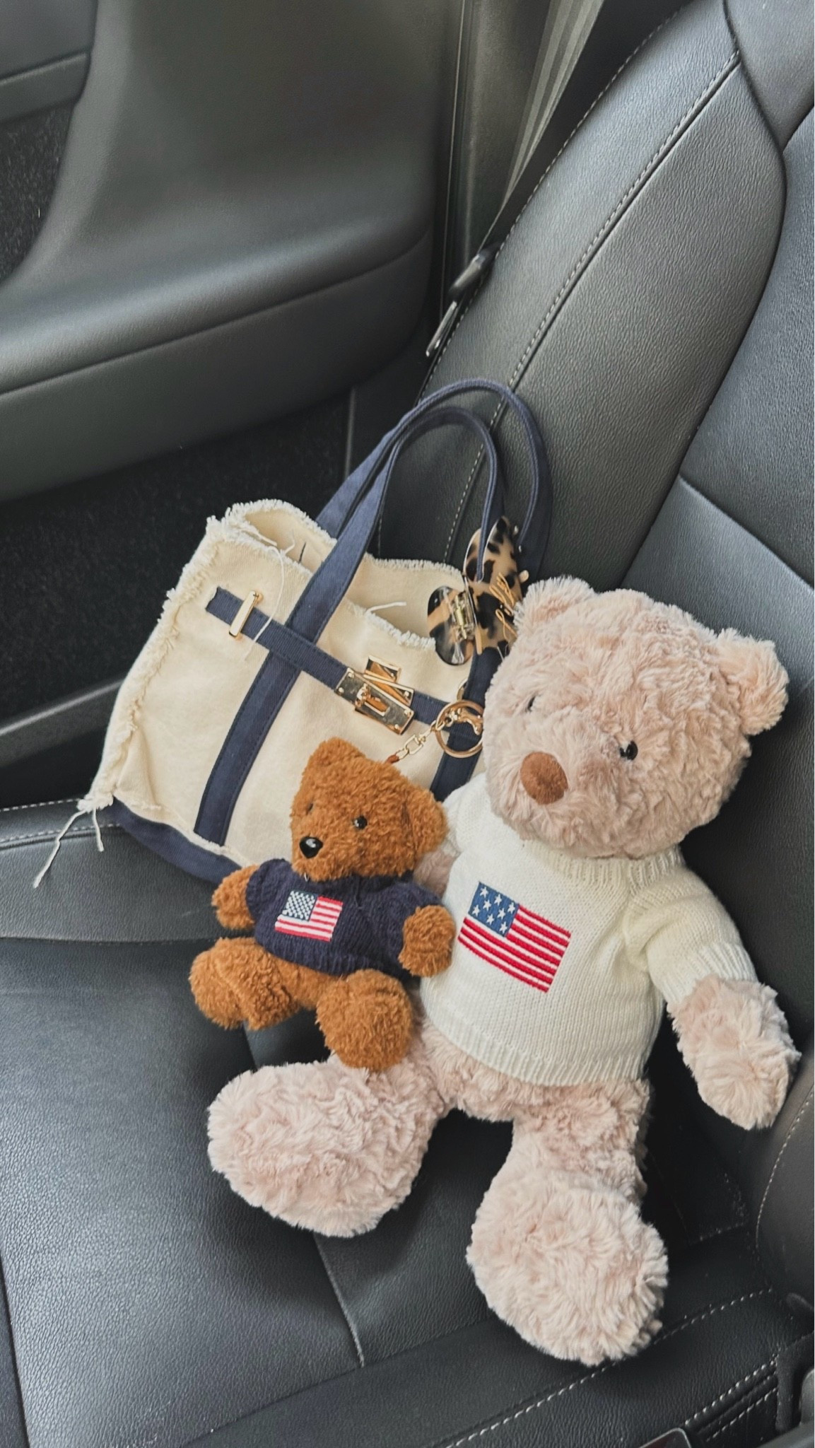Americana summer details lately 🇺🇸🧸⚓️ The cutest teddy bear accessories + coastal boatkin tote moment for errands, lake days, and little summer outings. #LTKStyleTip #AmericanaStyle #PreppyStyle #CoastalStyle #RalphLaurenStyle #LakeDayStyle #ClassicStyle #SummerAccessories #CoastalPreppy

#LTKSeasonal #LTKdayinmylife #LTKmomlife #LTKKids