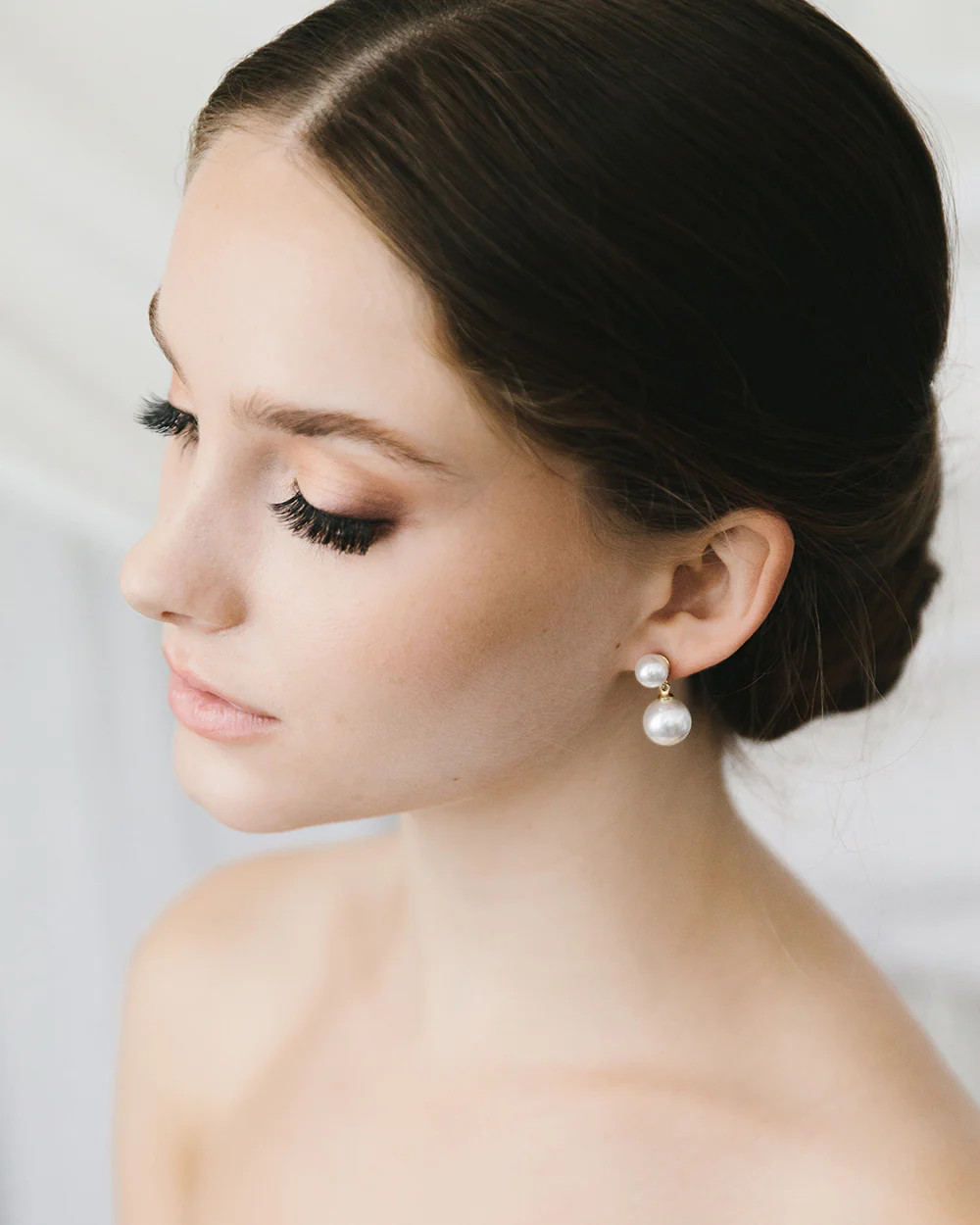Nadine Pearl Dangle Earrings | Dareth Colburn