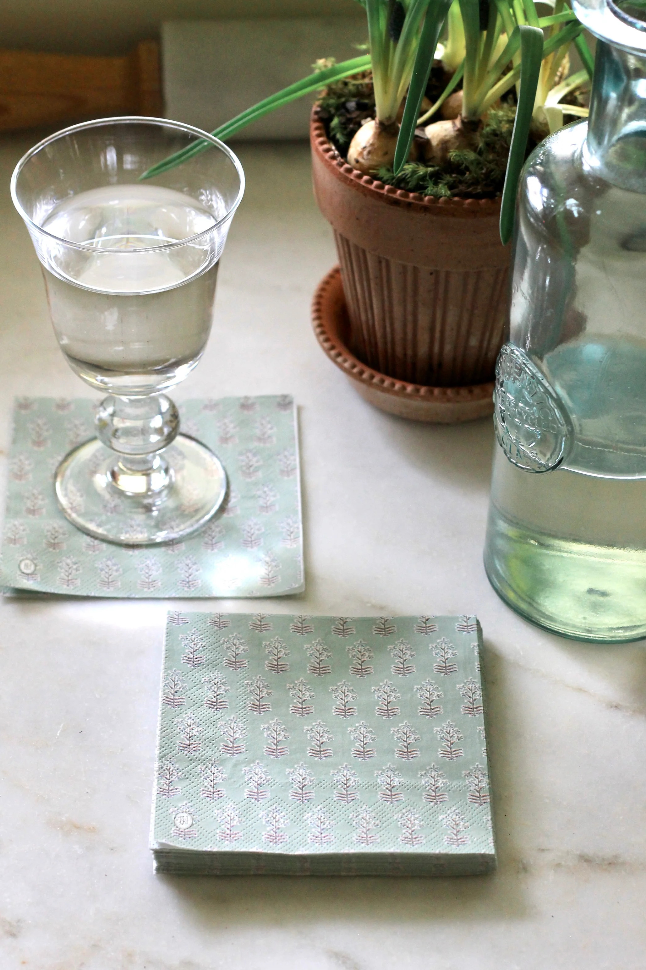 Emma Paper Cocktail Napkins | JSH Home Essentials