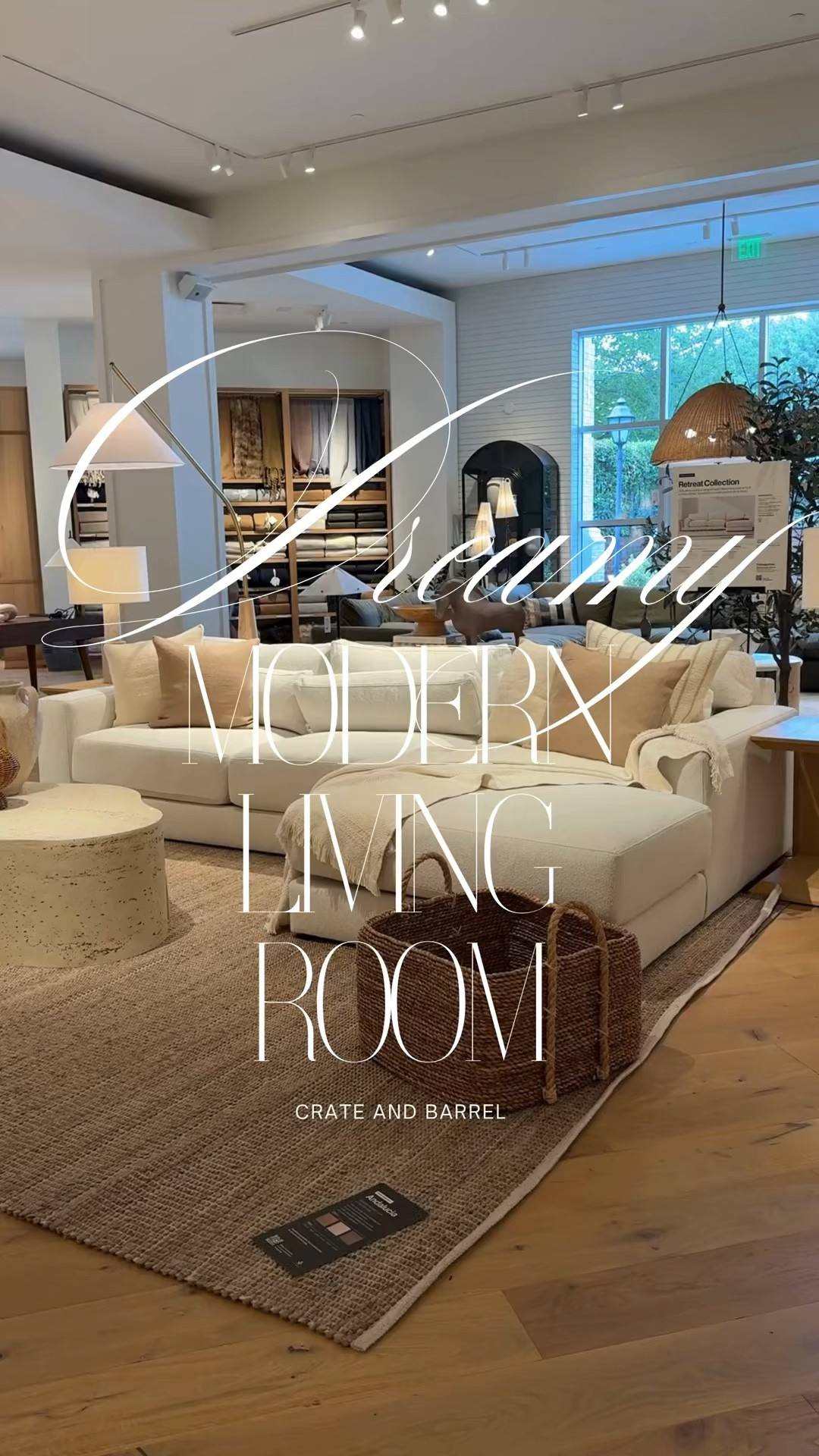 Dreamy modern living room inspo! 🤩 This would be my perfect combo — the Campagna rattan + natural oak media console set paired with the Retreat lounge-worthy comfy sectional. ✨ So much hidden storage in the cabinets, making it super functional but still beautifully elevated. 🤎 I love the mix of natural textures and warm neutrals, with the off-white sectional grounding the entire space. 🤍 It’s giving modern organic, contemporary refined, and effortlessly cozy. Linked this whole look for you to shop! 💫 #livingroominspo #livingroomfurniture #modernlivingroom

#LTKHome #LTKSaleAlert