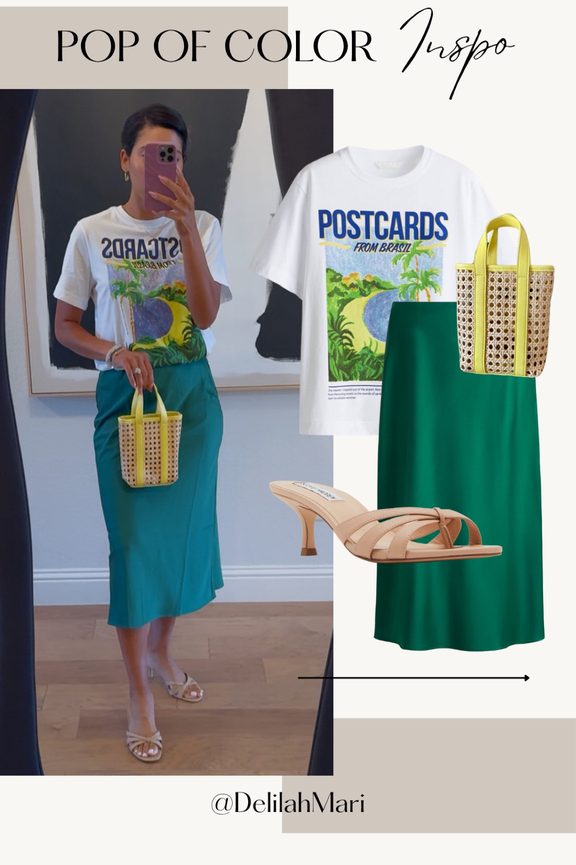 Color pop summer 🥒💛👡