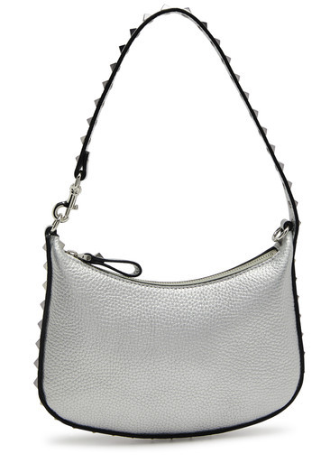 Rockstud mini metallic leather hobo bag | Harvey Nichols (Global)