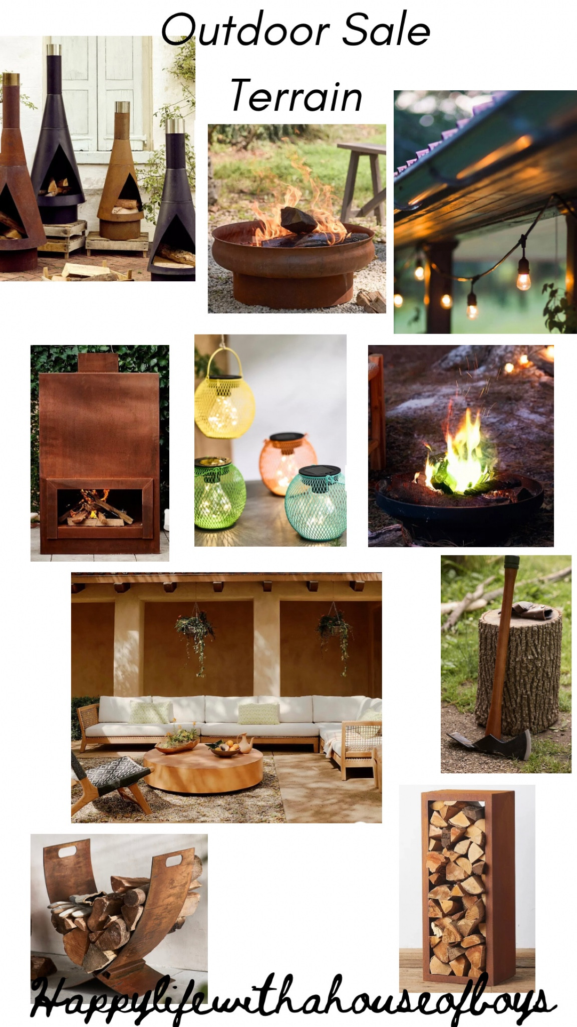 Outdoor Patio Sale!!
#patio #outdoor #firepits #woodholders #lighting #outdoorfurniture

#LTKhome #LTKSeasonal #LTKsalealert