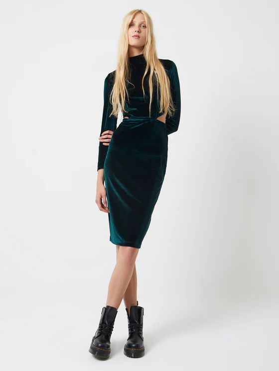 Sula Velvet Jersey Dress | French Connection (US)