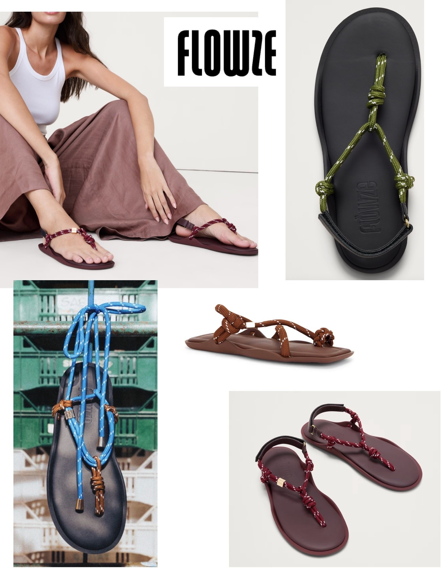 Get in a Flow :) Made in Italy with an absorbent leather footbed 🙌🏻🙌🏻🙌🏻