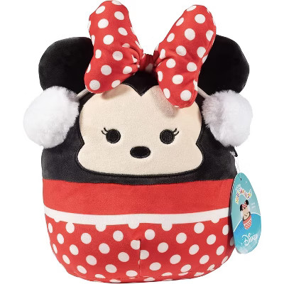 Squishmallow 8" Disney Minnie Mouse Christmas Plush - Official Kellytoy - Soft and Squishy Disney... | Target