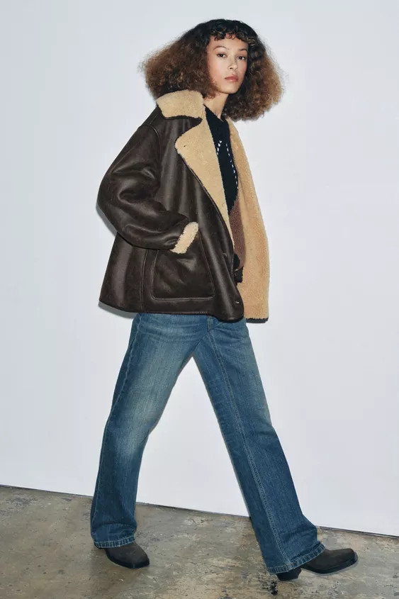 ZW COLLECTION DOUBLE-FACED JACKET | Zara US