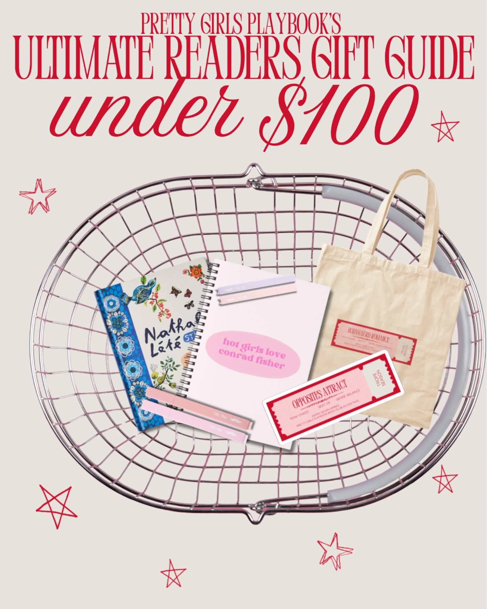 the ultimate readers gift guide under $100 by pretty girls playbook 🤭💌

#LTKFindsUnder100 #LTKFindsUnder50