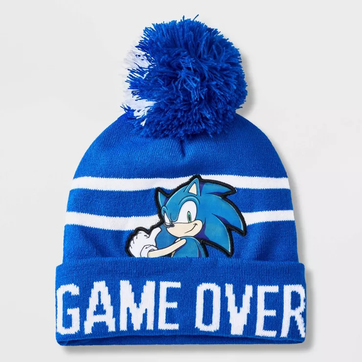 Boys' Sonic The Hedgehog Pom Beanie | Target