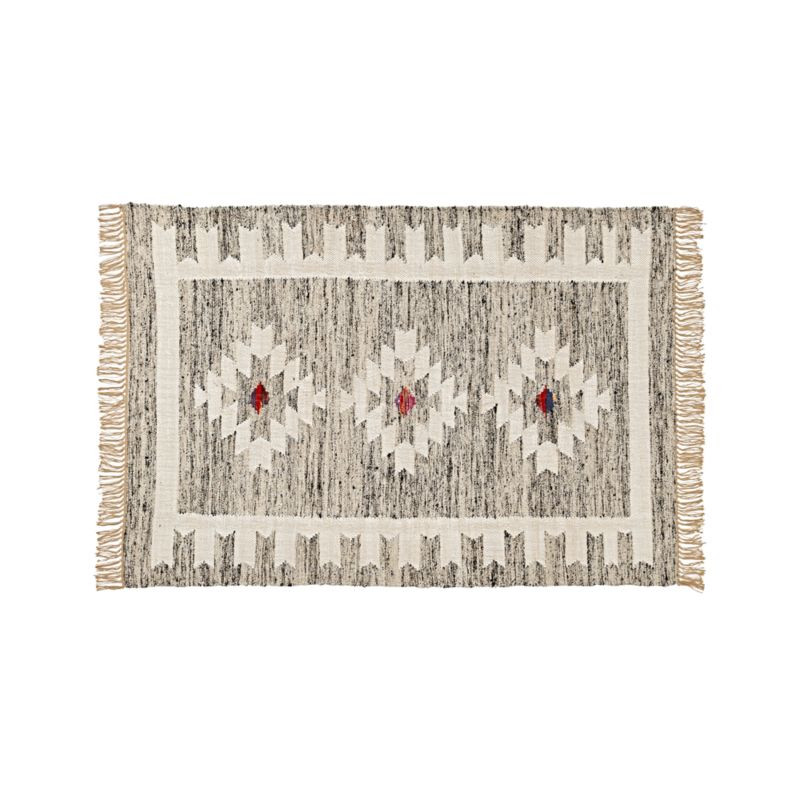 Fringe 5 x 8' Rug + Reviews | Crate and Barrel | Crate & Barrel