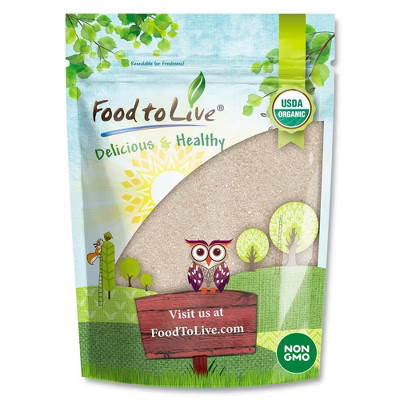 Organic Cane Sugar - by Food To Live  1 lb | Target