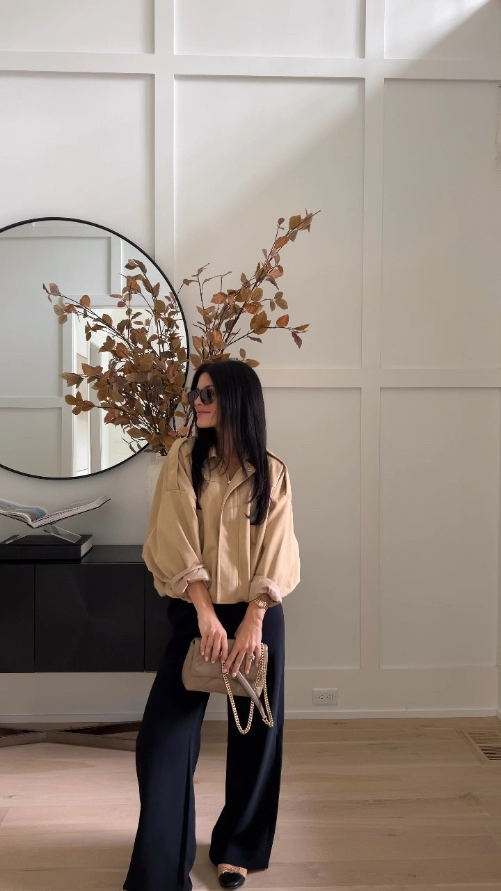 Amazon suede jacket is so good! Wearing a small. 
XS in these aritzia pants! 10/10! Worth every penny in quality and comfort! (I’m 5’4”) 

#LTKHome #LTKFindsUnder50 #LTKItBag